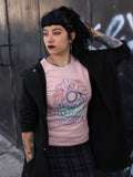 Goodbye: Light Pink, XL, Short Sleeve