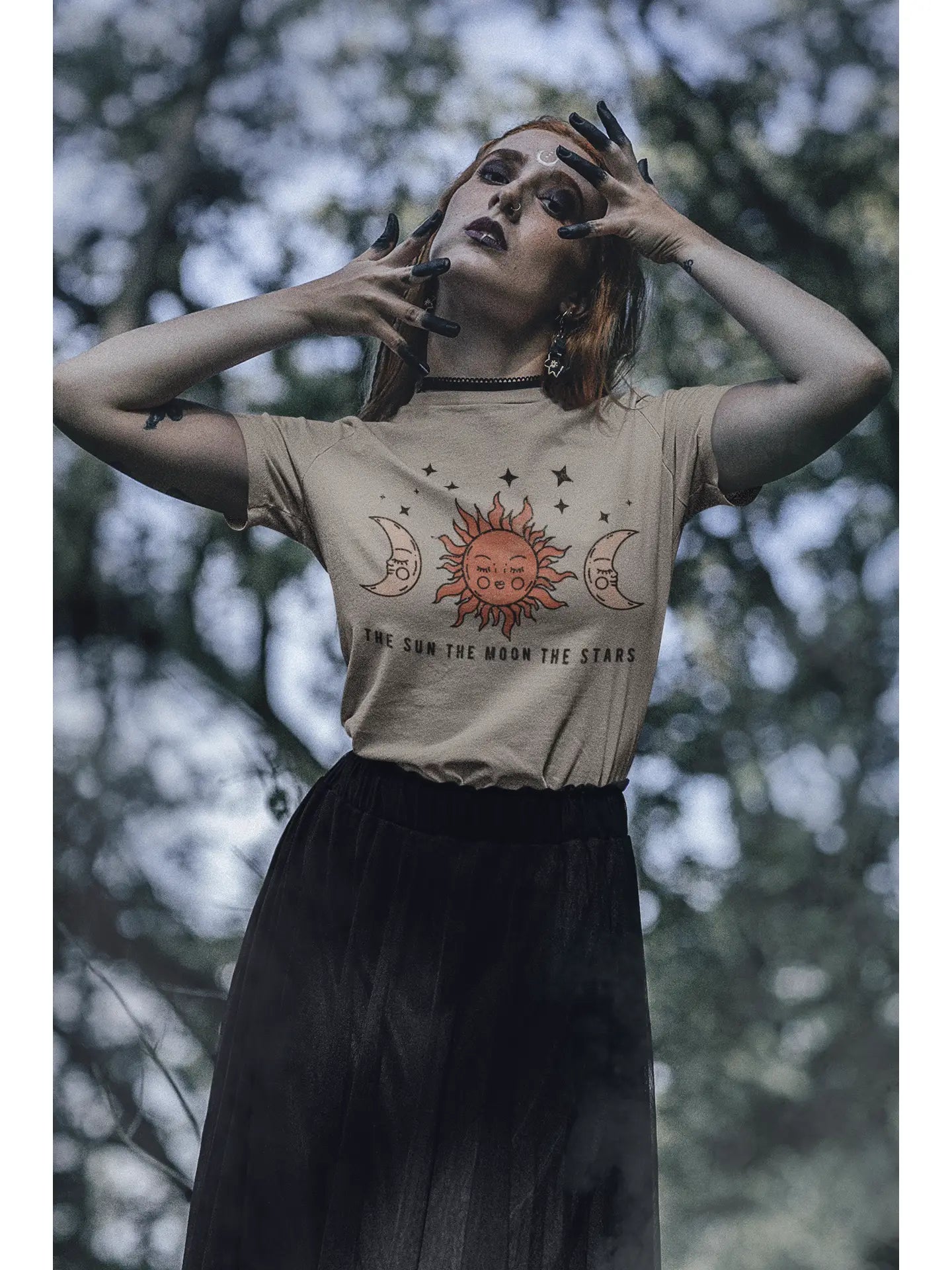 The Sun The Moon The Stars: Sand, S, Short Sleeve