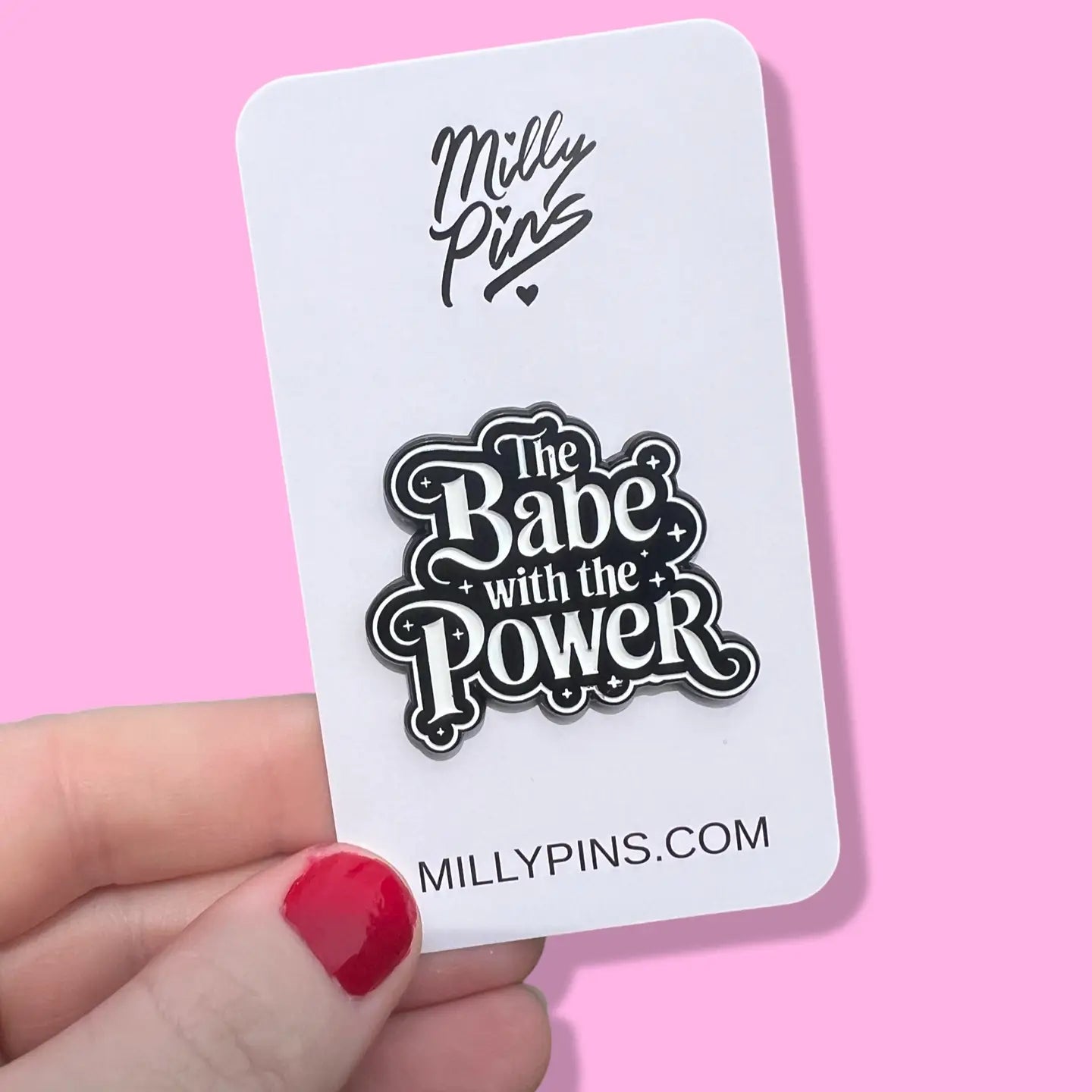 “Babe With The Power” Labyrinth Inspired Enamel Pin