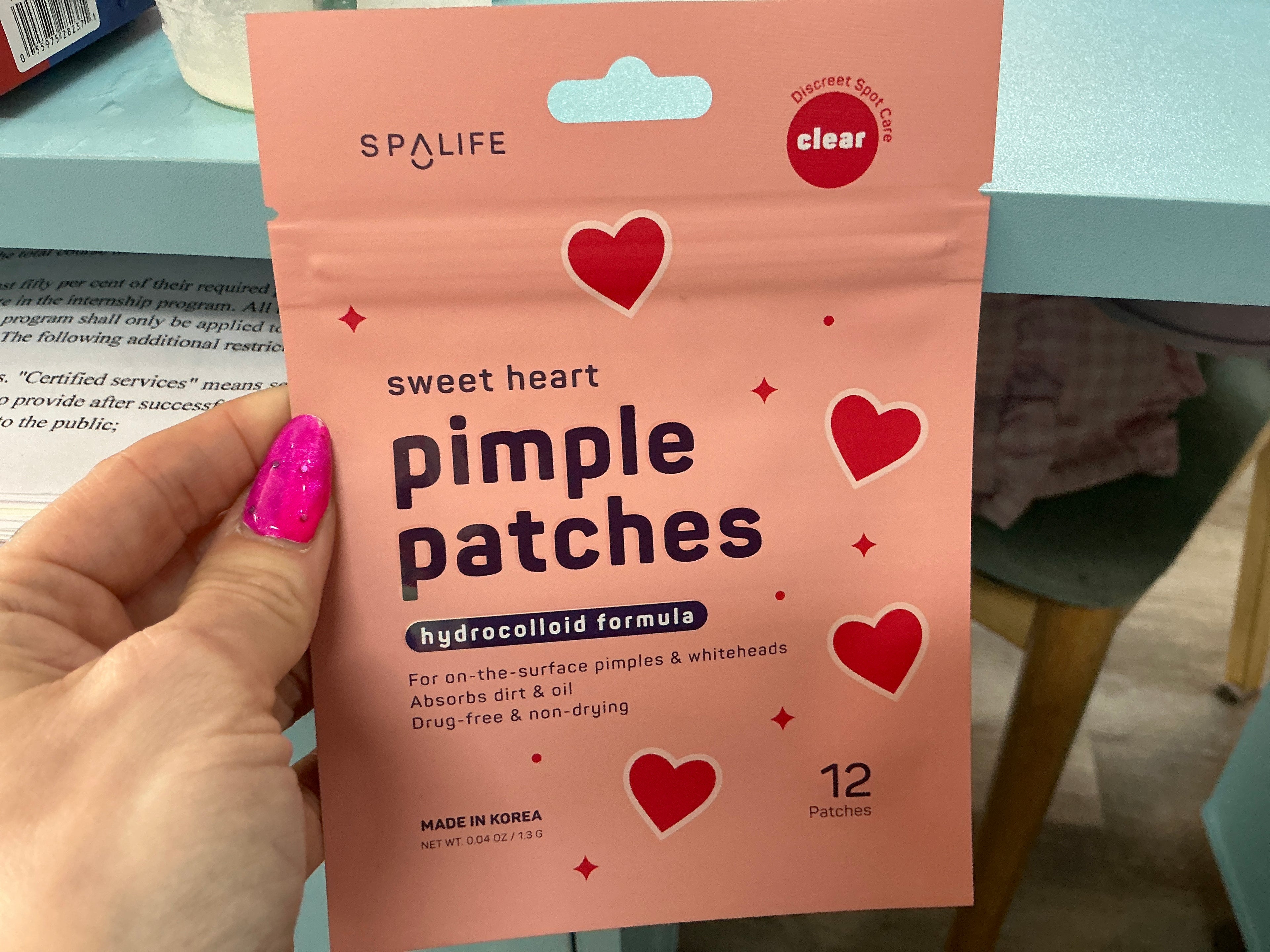 Sweet Heart Clear Pimple Patches