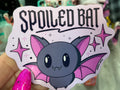 Spoiled Brat Bat Sticker, Bat Sticker, Spooky Sticker: 2.5 x 2