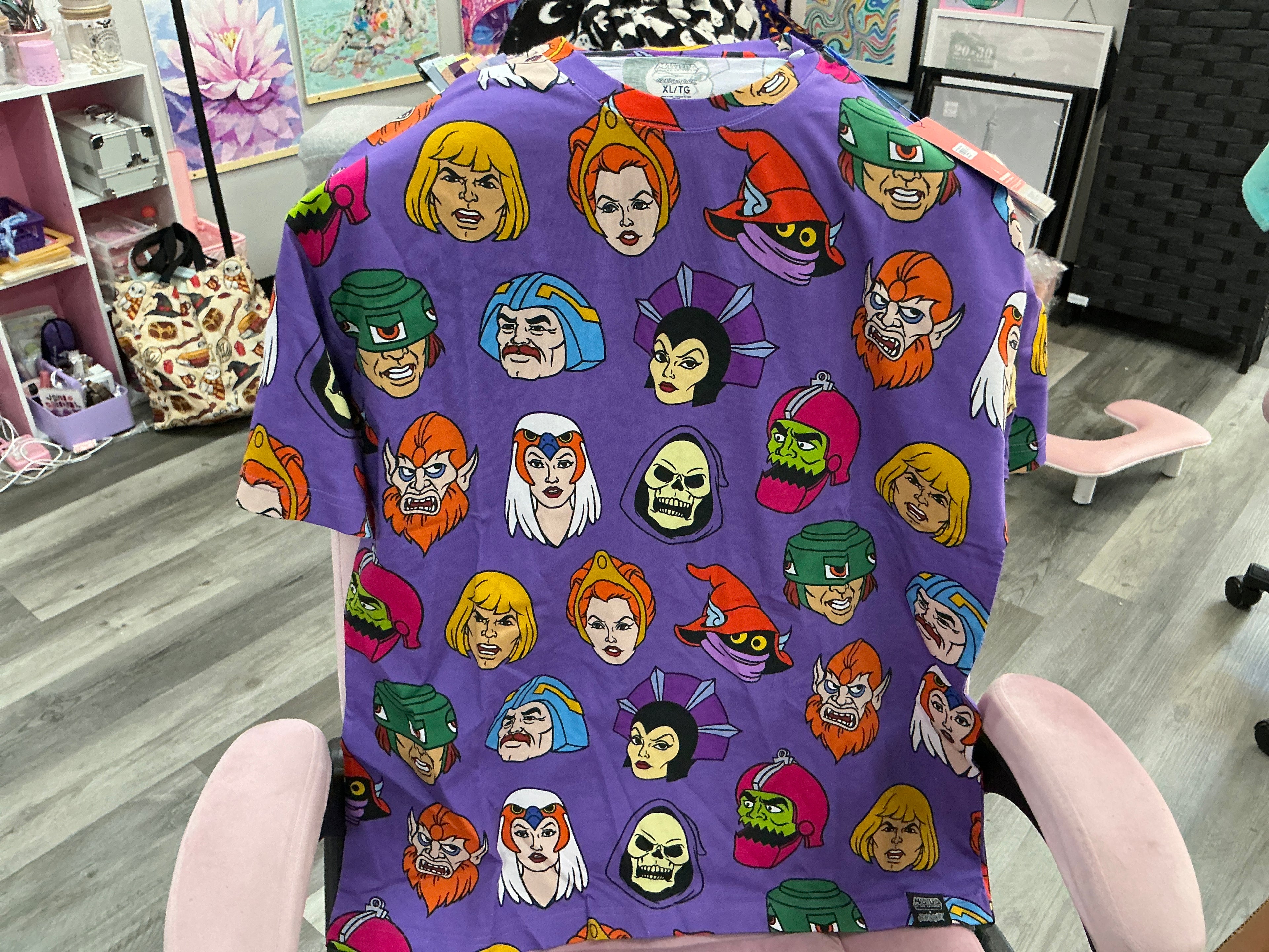 Cakeworthy Masters of the Universe Toss Print T-shirt XL