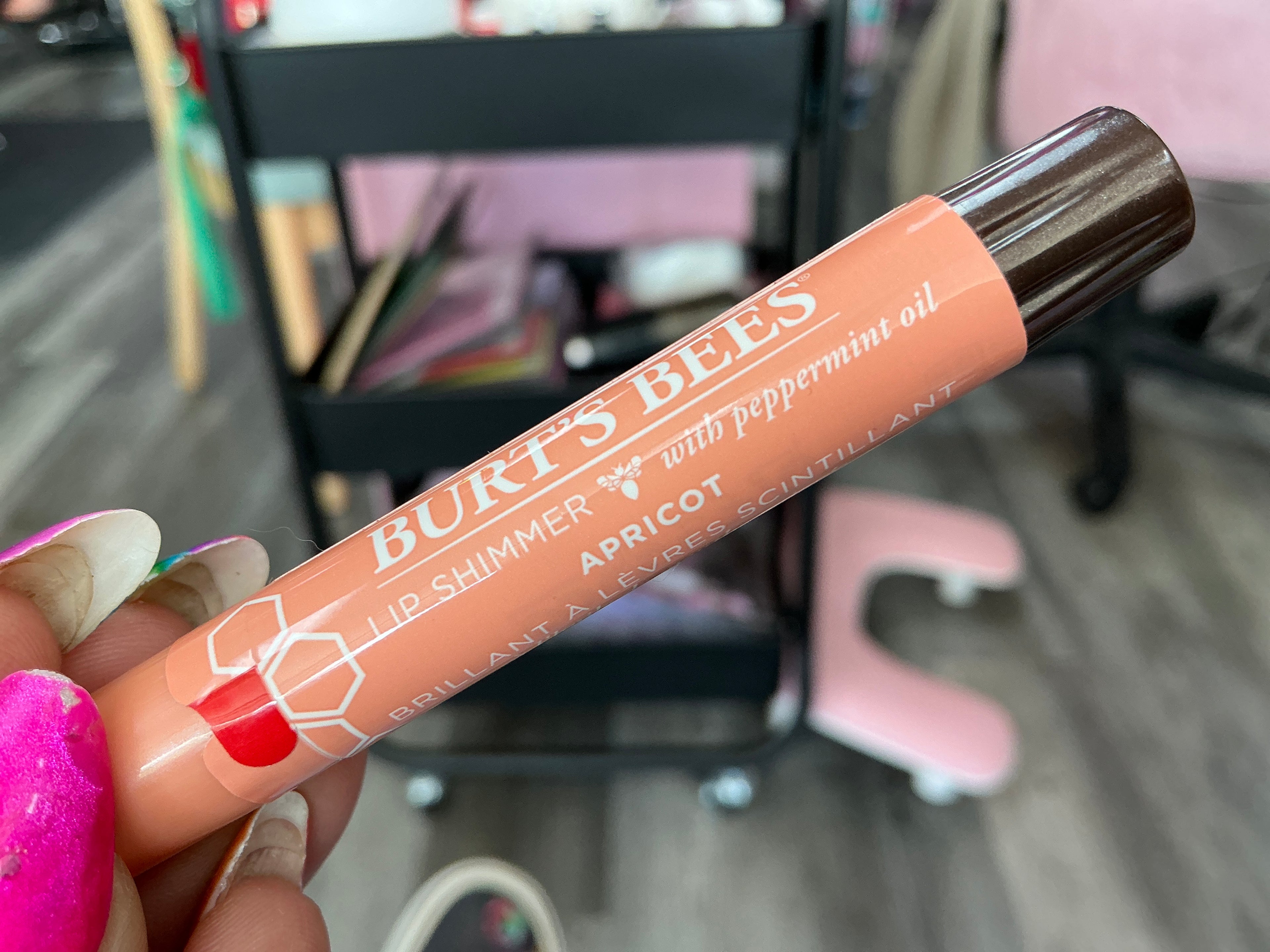 Burt’s Bees Moisturizing Apricot Lip Shimmer With Beeswax & Vitamin E