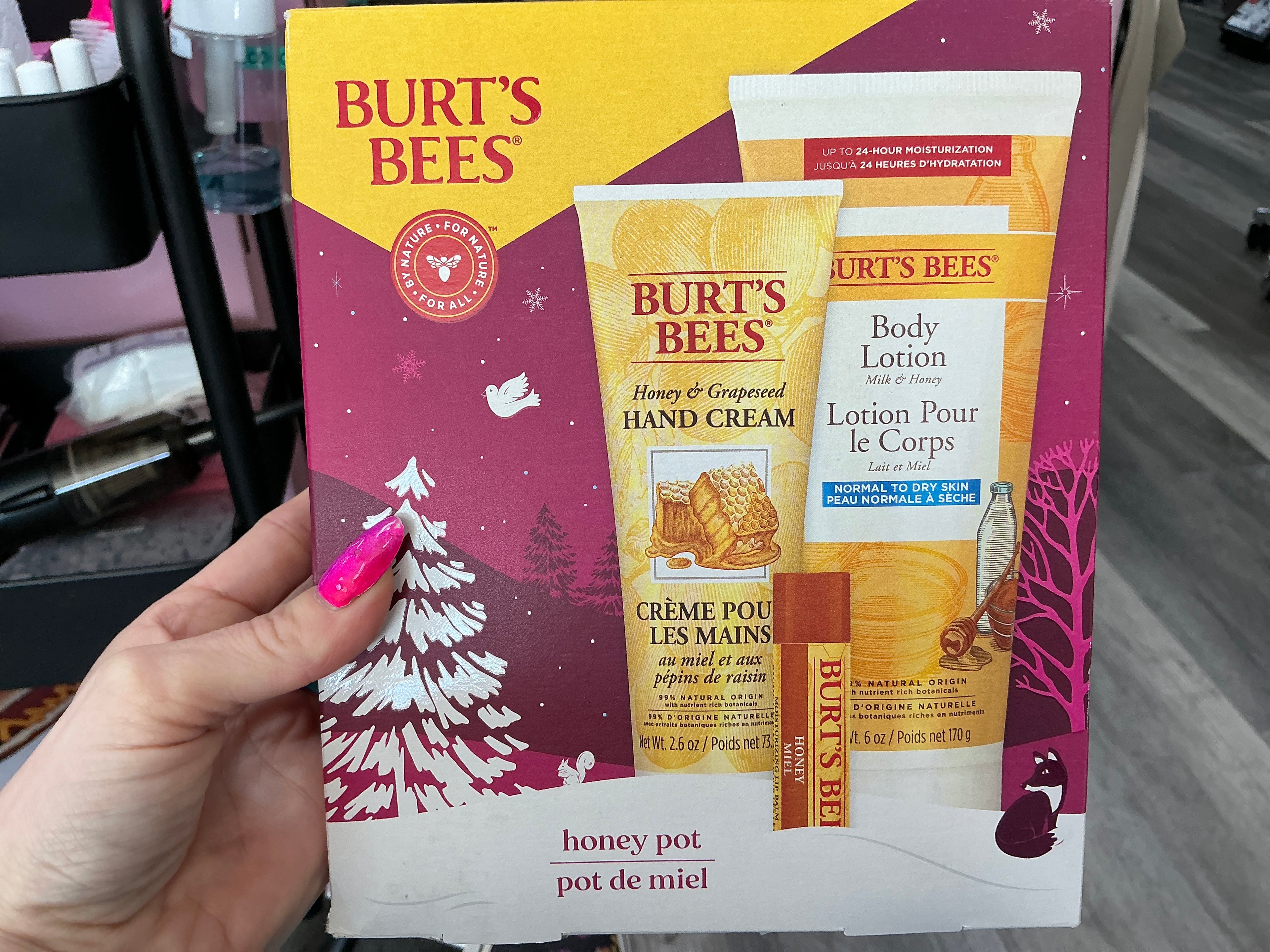 Honey Pot Holiday Gift Set|Body Lotion, Hand Cream, Lip Balm