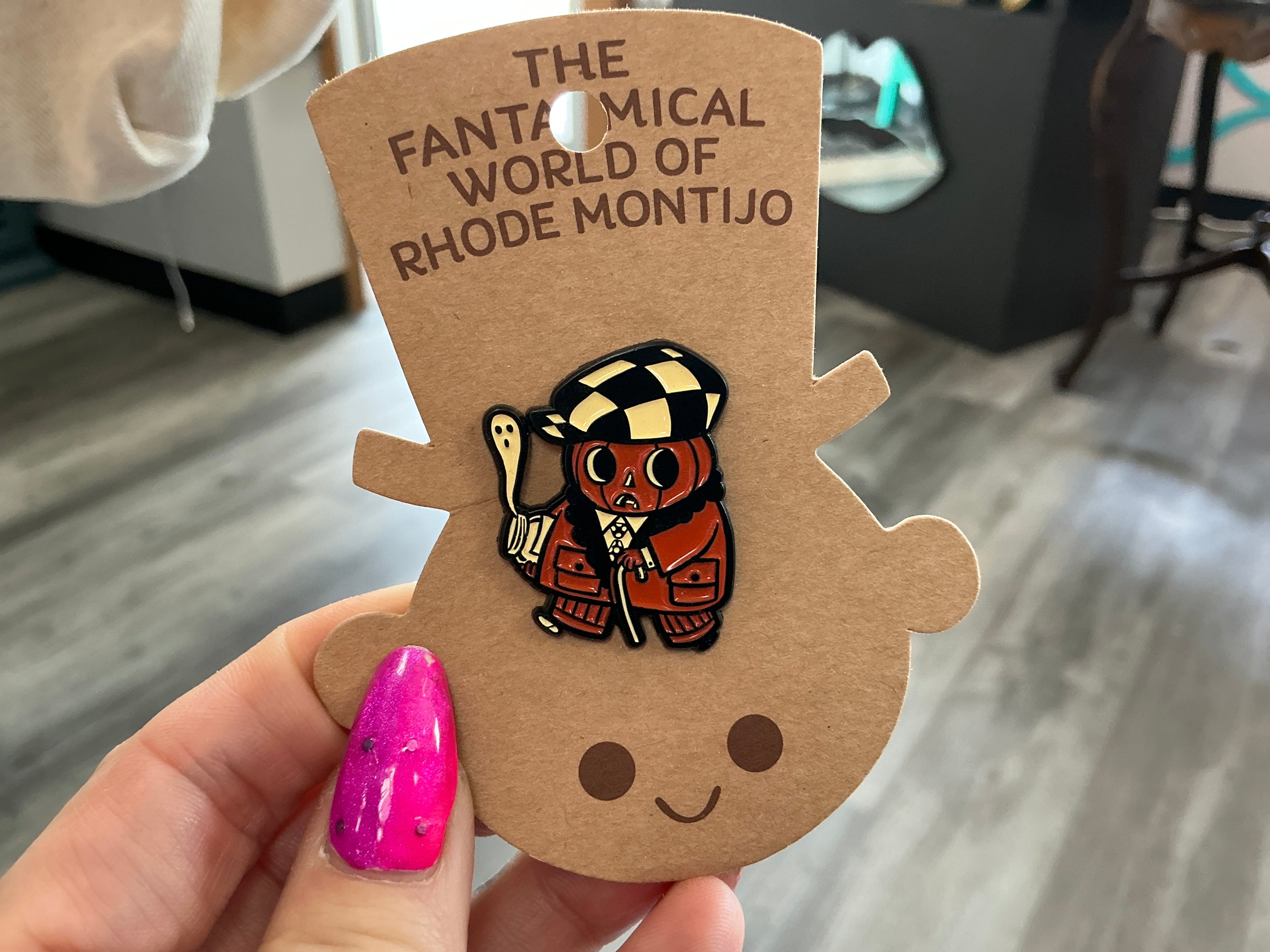 Enamel Pin: CHESTER: GHOST COLLECTOR (RESTOCKED)