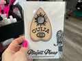 Ouija Planchette Gothic Iron On Embroidered Patch