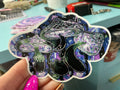 Trippy Dancing Mushrooms Sticker | Music Festival Stickers: No