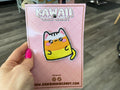 Candy Corn Cat Hair Clip – Kawaii Halloween Hair Accessory