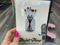 Artist Paint Brush Set Embroidered Iron On Patch