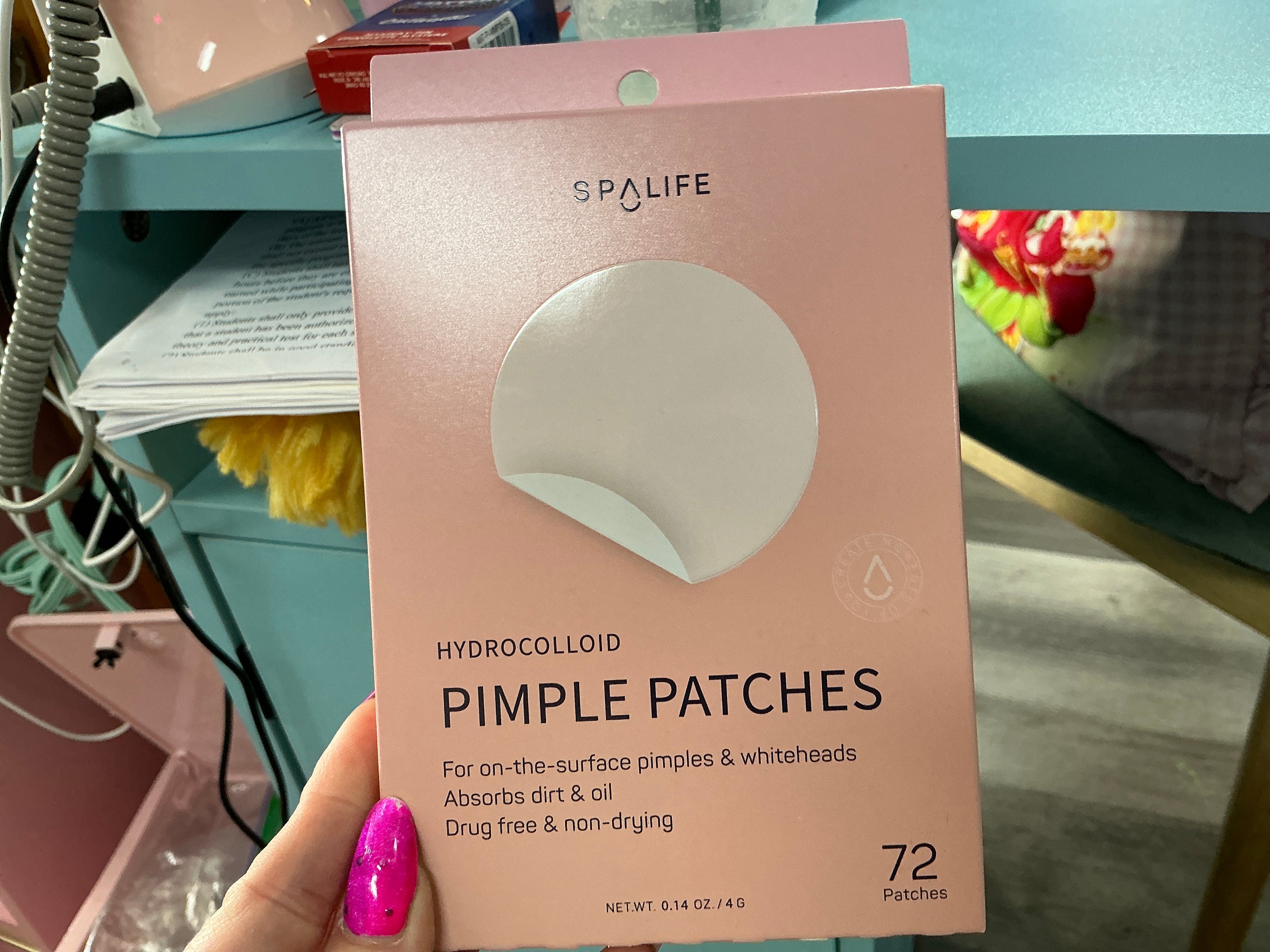 Hydrocolloid Clear Pimple Patches 72ct - (Pink box)