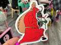 Krampus Vinyl Sticker